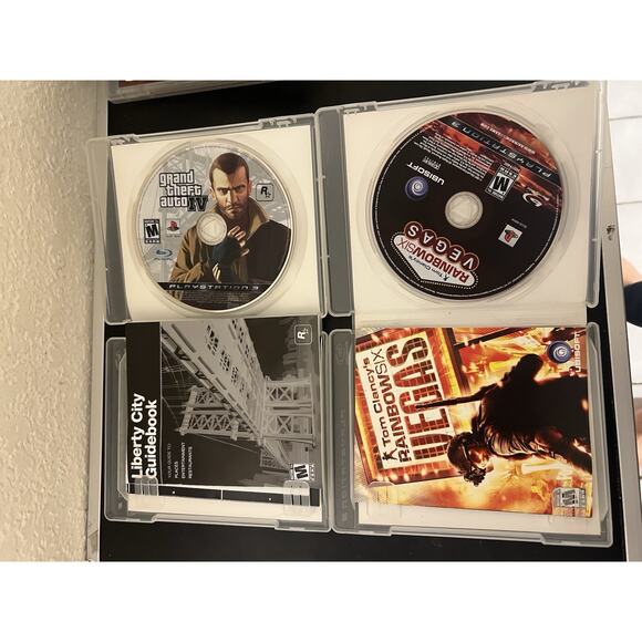 Lot Of 6 PlayStation 3 Games. GTA IV, Guitar Hero, Fight Night - Picture 10 of 12